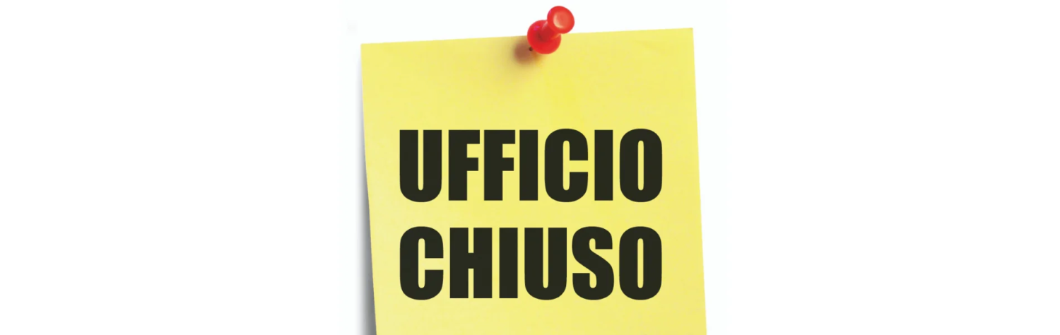 CHIUSURA STRAORDINARIA UFFICIO ANAGRAFE/STATO CIVILE